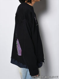 CREW KNIT -BLACK-
