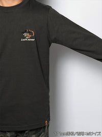 ICON CAT L/S TEE -SUMI-