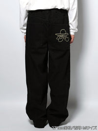 CHANGE DENIM PANTS -BLACK-