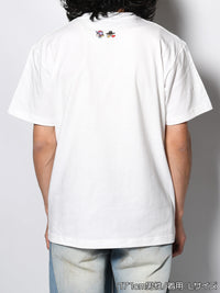 HEART POCKET TEE -WHITE-