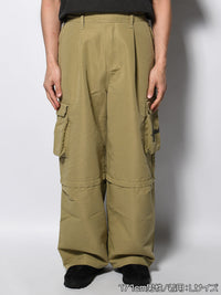 CARGO PANTS -KHAKI-