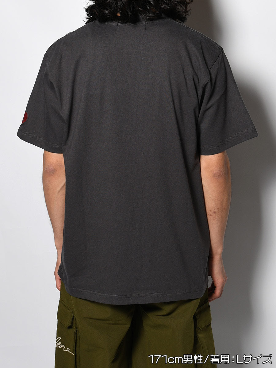 HEART LOGO TEE -SUMI-