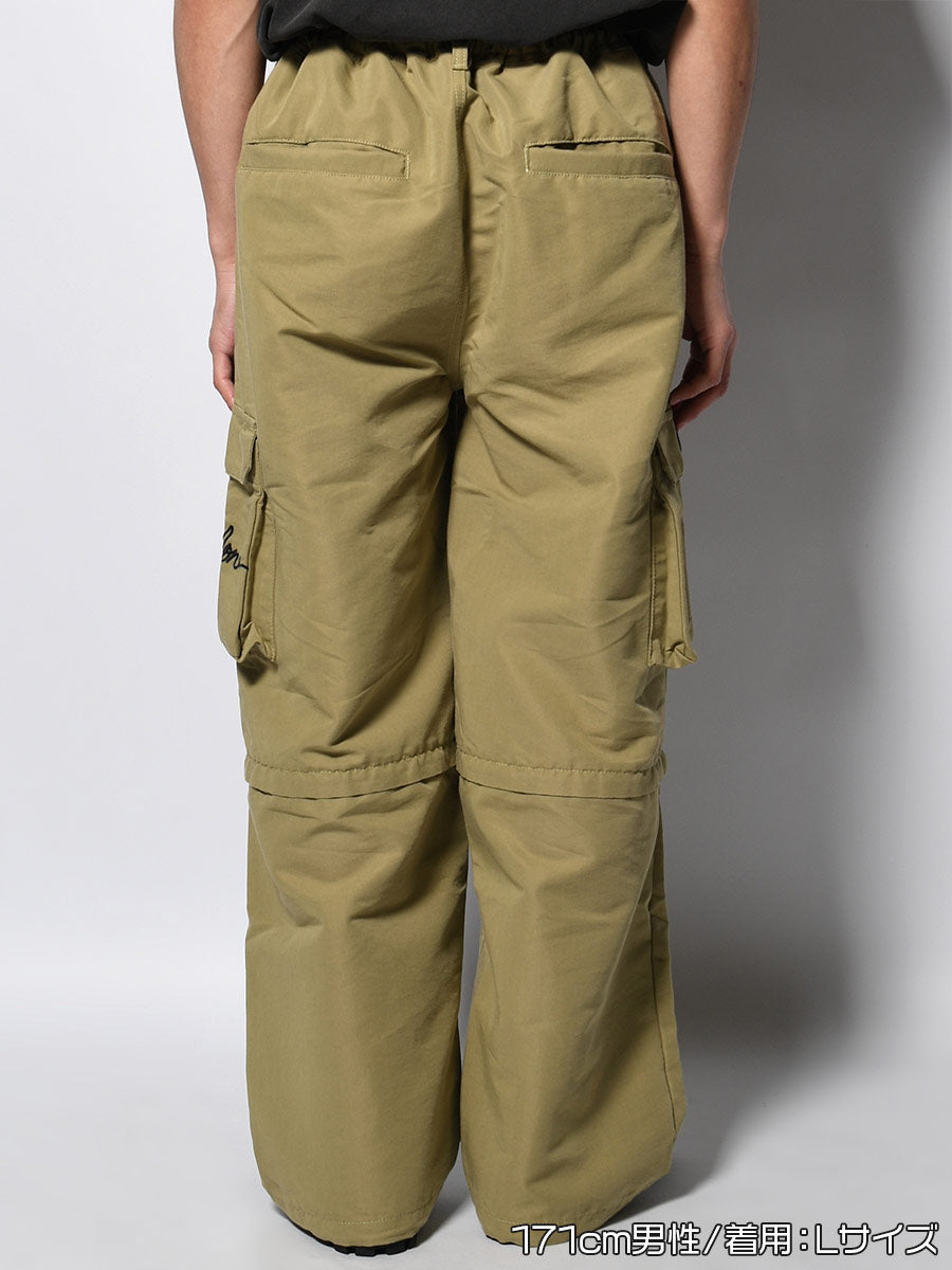 CARGO PANTS -KHAKI-