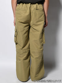 CARGO PANTS -KHAKI-