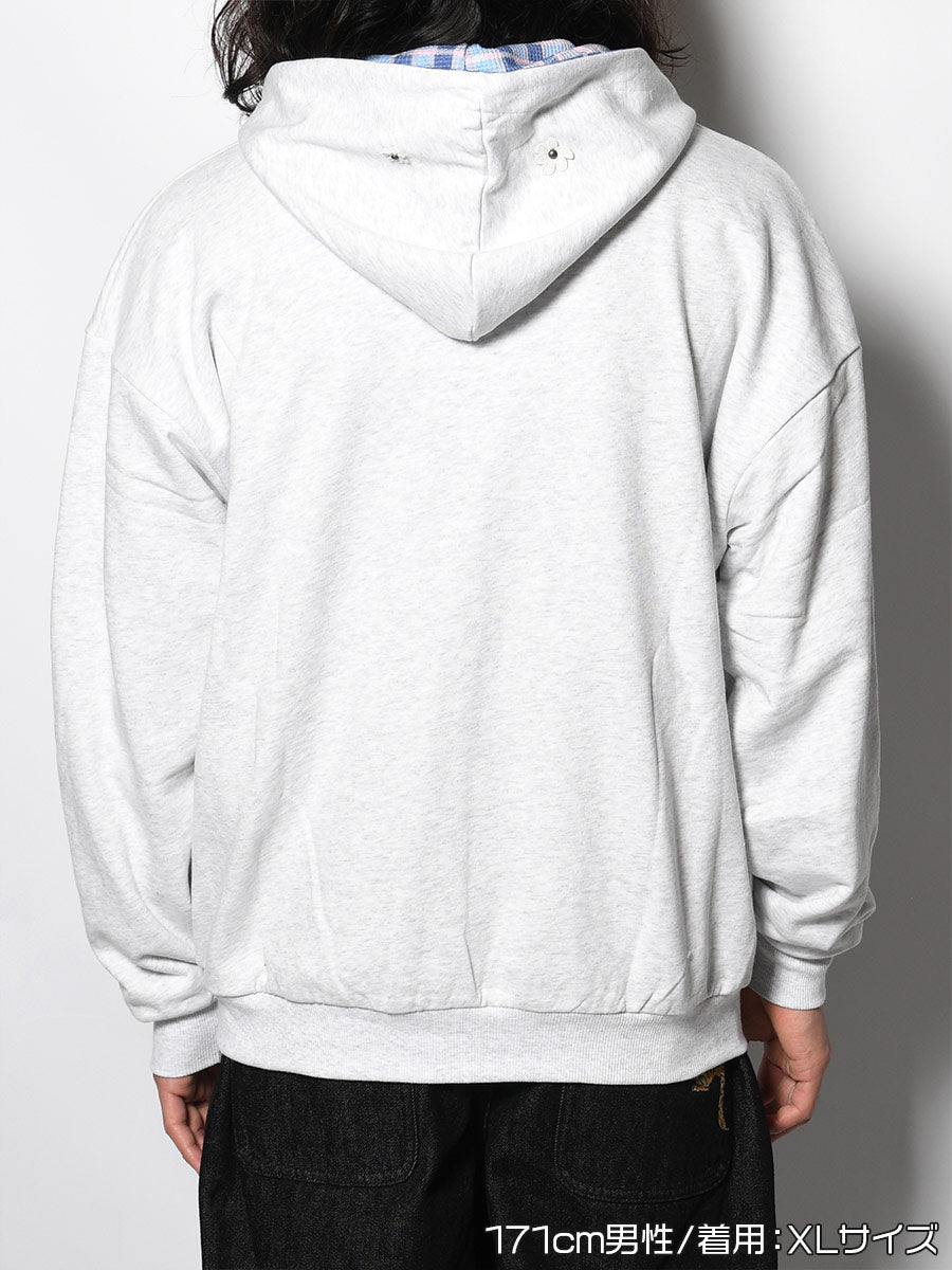 REVERSIBLE HOODIE -ASH-