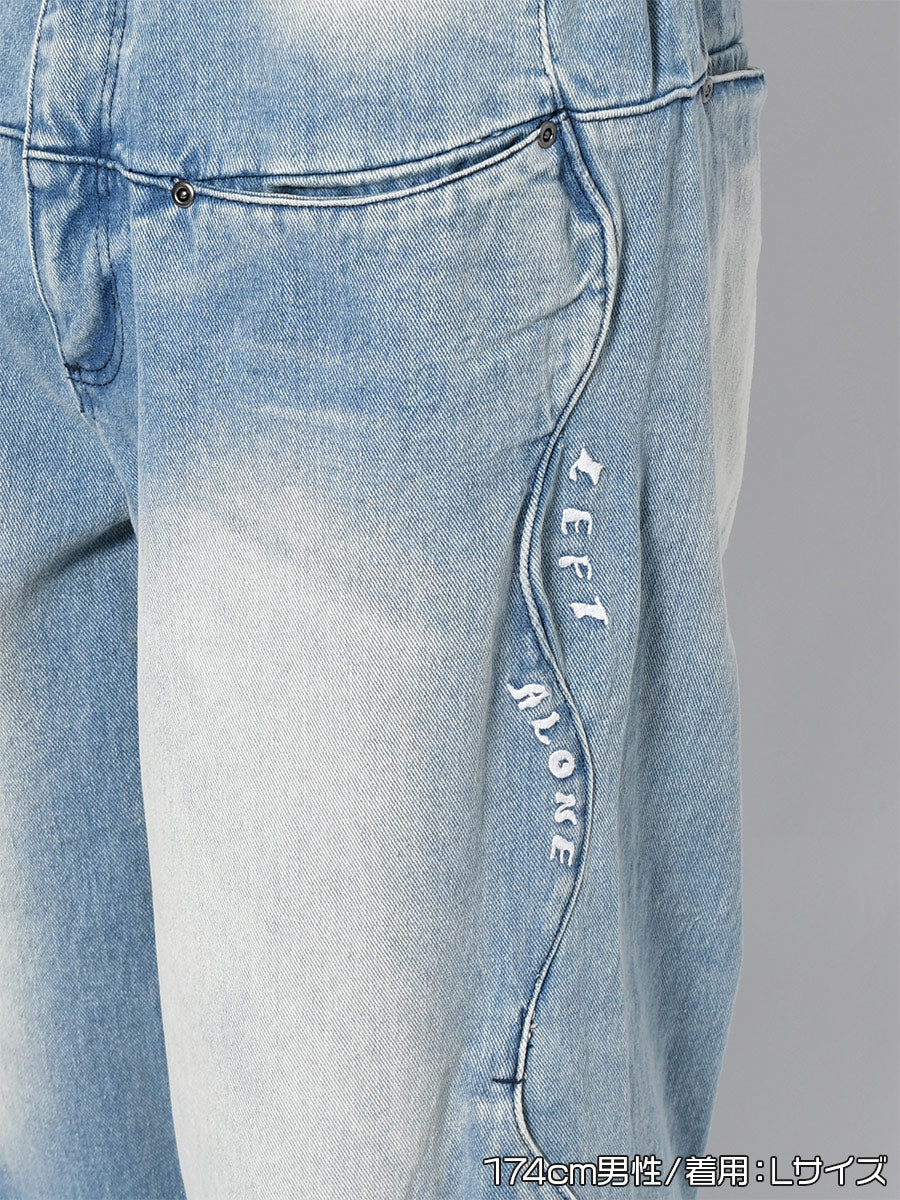 WAVE DENIM PANTS -INDIGO-
