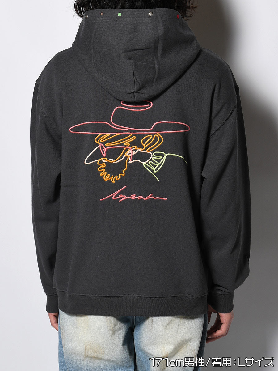 STUDS ICON ZIP PARKA -SUMI-
