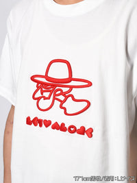 3D ICON SS TEE -WHITE-