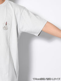 GHOST S/S TEE -LIGHT BLUE-