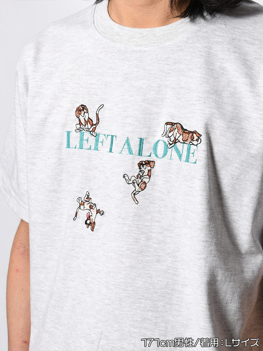 FREE DOG SS TEE -ASH-