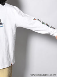 FAVORITE ZEBRA LS TEE -WHITE-