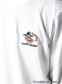 ICON CAT L/S TEE -WHITE-