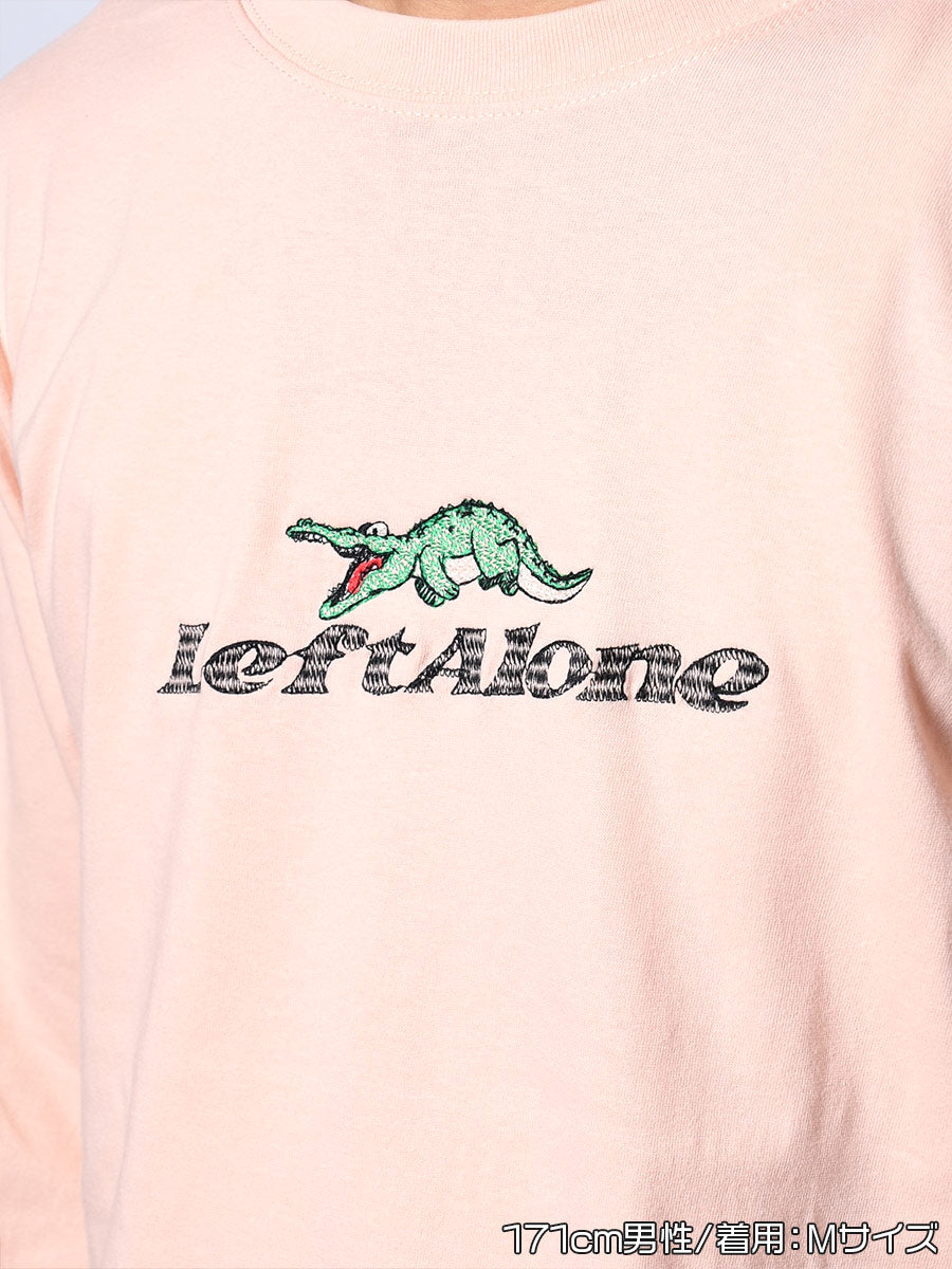 CROCO GIRL L/S TEE -PINK-