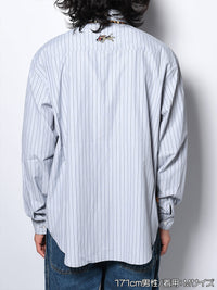 TIE L/S SHIRT -GREY-
