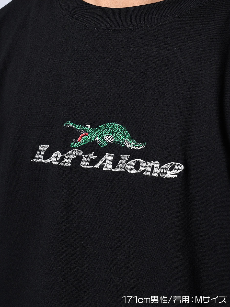 CROCO GIRL L/S TEE -BLACK-