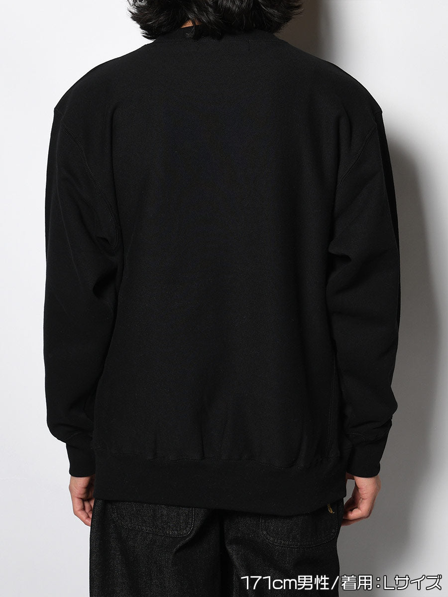 EXCHANGE SWEAT -BLACK-