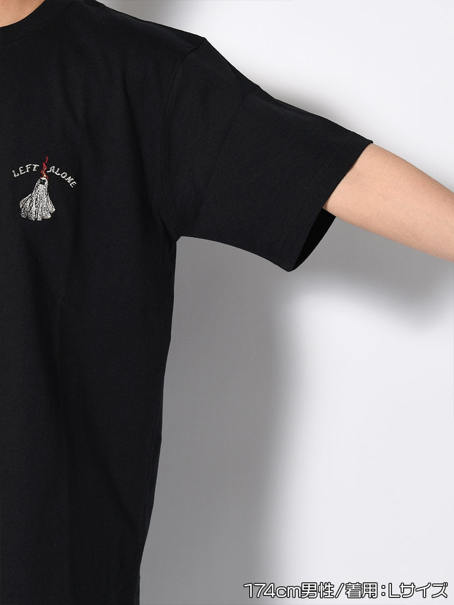 GHOST S/S TEE -BLACK-