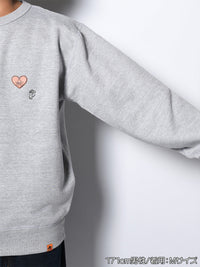 CONFESS SWEAT -HEATHER GREY-