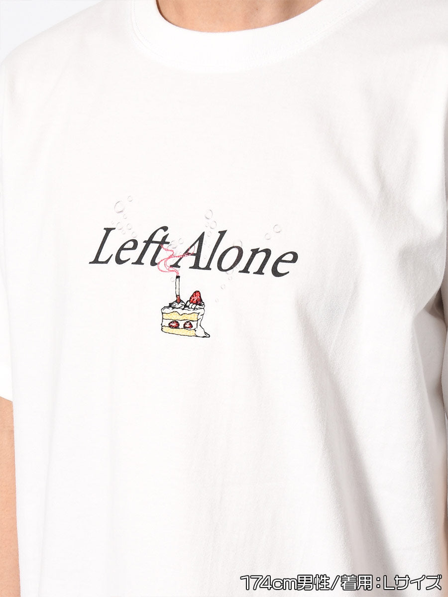 SMOKING CAKE S/S TEE -WHITE-