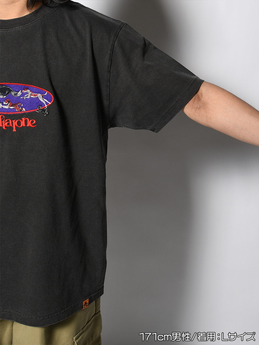 PIGMENT DOG SS TEE -BLACK-