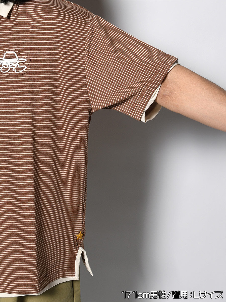 BORDER SS SKIPPER SH -BROWN-