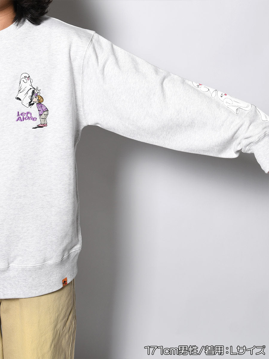 GHOST PUFF SWEAT -ASH-