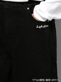 CHANGE DENIM PANTS -BLACK-