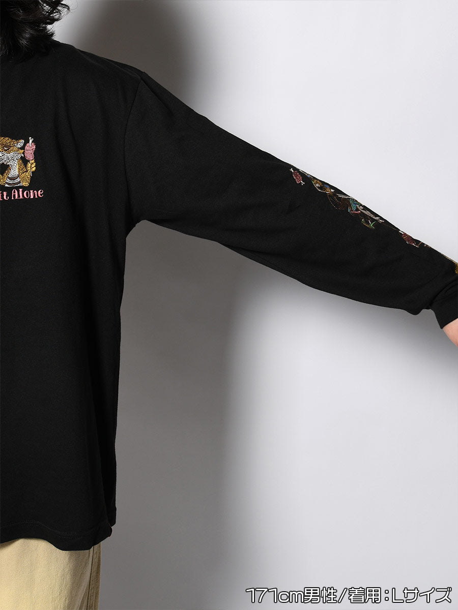 FAVORITE TIGER LS TEE -BLACK-