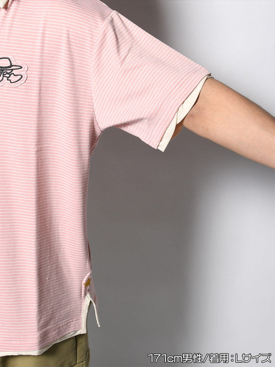 BORDER SS SKIPPER SH -PINK-