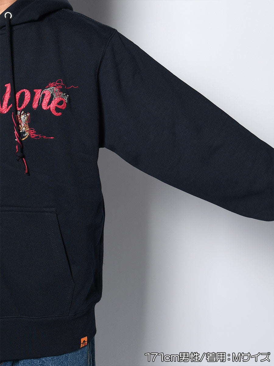 CAT ZIP PARKA -NAVY-