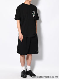 SWEAT SHORTS -BLACK-