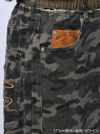 CHANGE DENIM PANTS -CAMO-