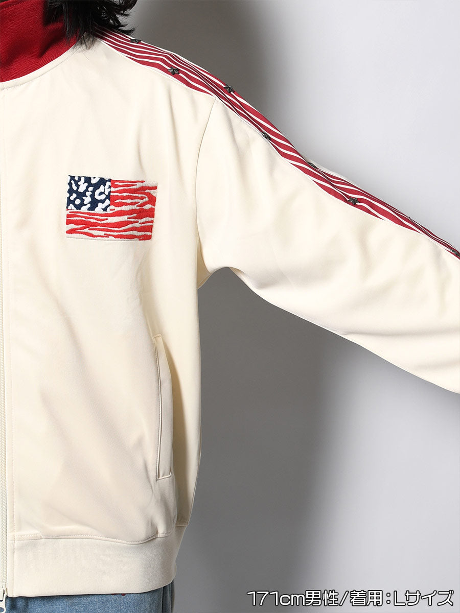 ZEBPARD TRACK JKT -IVORY-