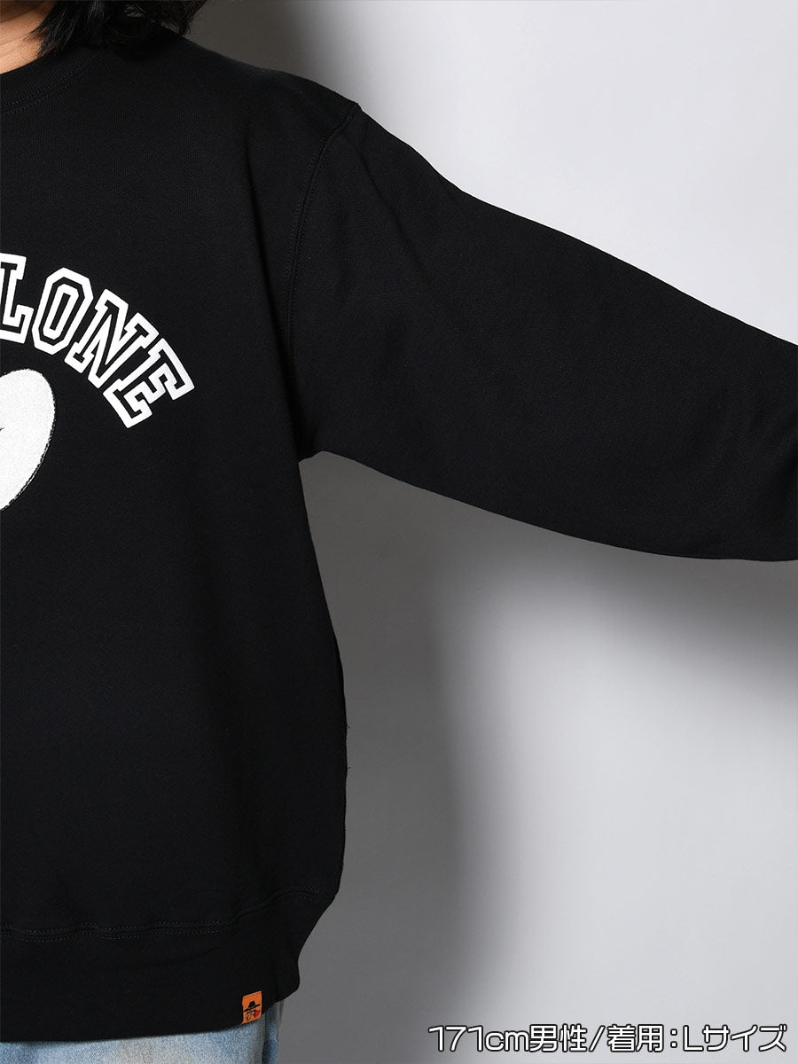 BREAK HEART SWEAT -BLACK-