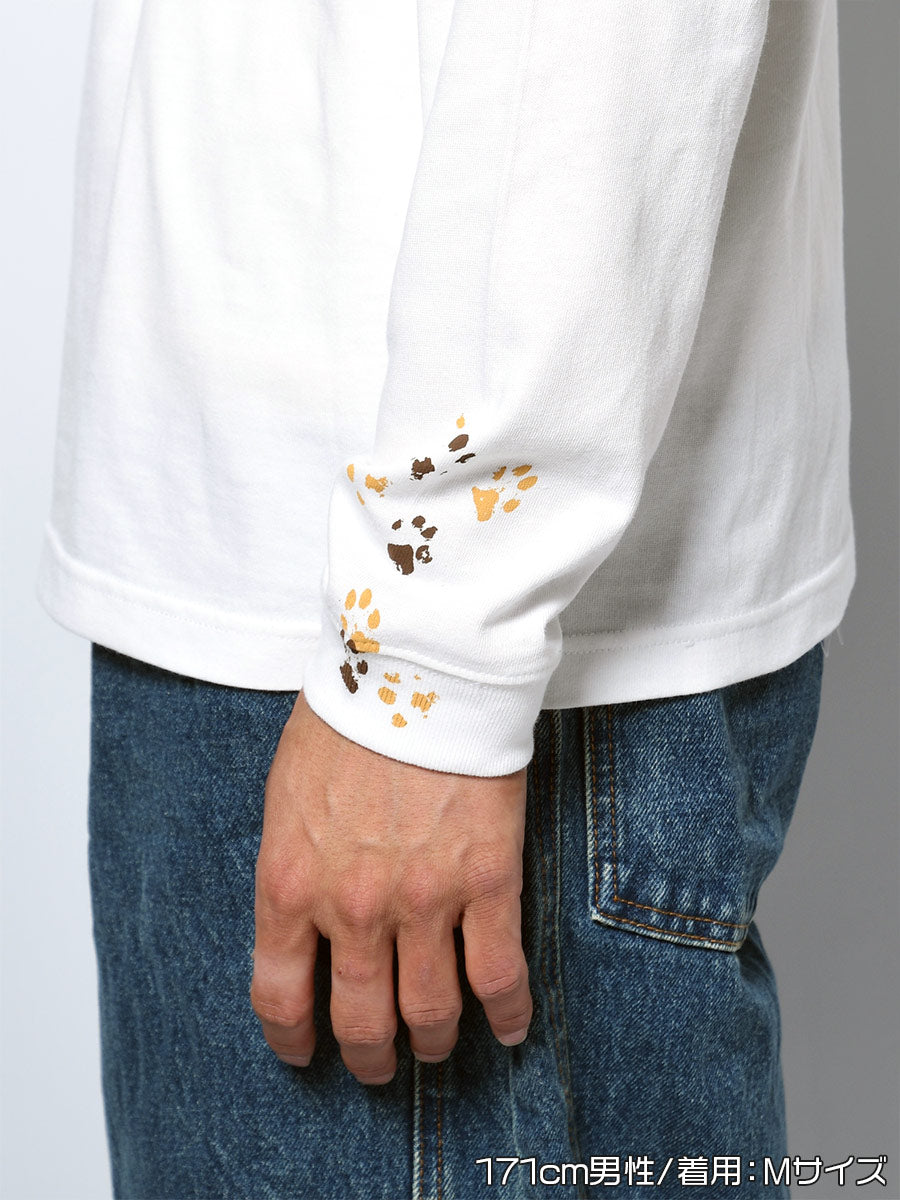 ICON CAT L/S TEE -WHITE-