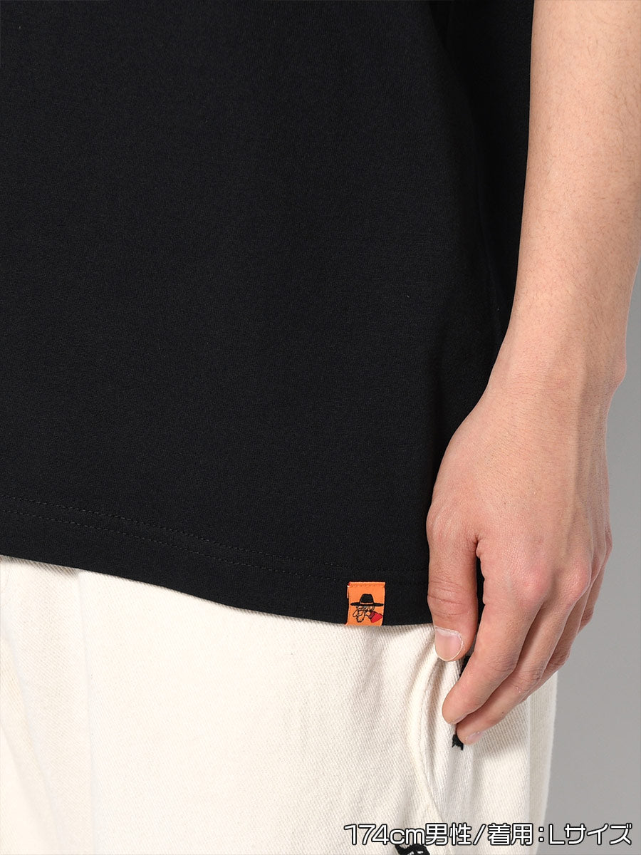 SMOKING CAKE S/S TEE -BLACK-