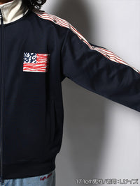 ZEBPARD TRACK JKT -NAVY-