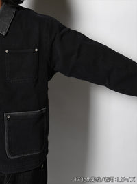COVERALL JKT -BLACK-