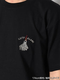 GHOST S/S TEE -BLACK-