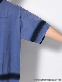 HOCKEY S/S TEE -BLUE-