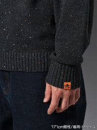 DOG KNIT -BLACK-