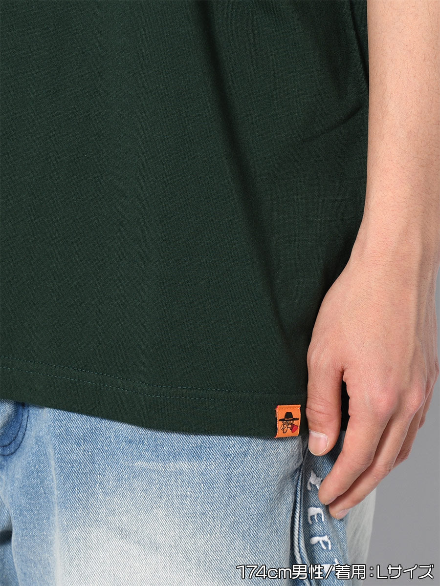 SMOKING CAKE S/S TEE -GREEN-