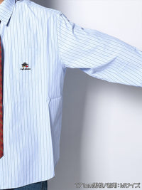 TIE L/S SHIRT -BLUE-