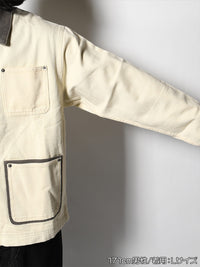COVERALL JKT -IVORY-