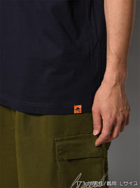 GHOST POCKET TEE -NAVY-
