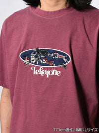 PIGMENT DOG SS TEE -PURPLE-