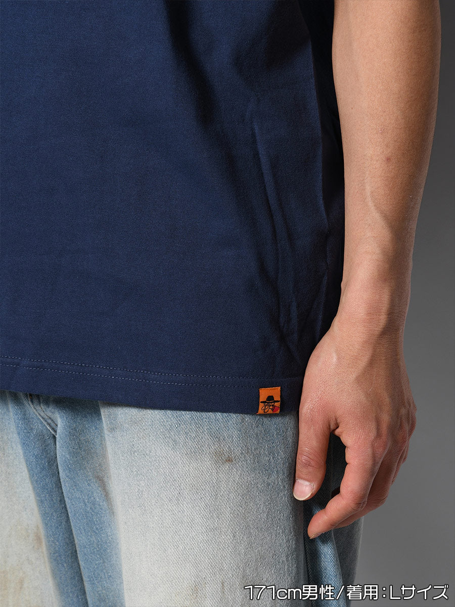 3D ICON SS TEE -NAVY-