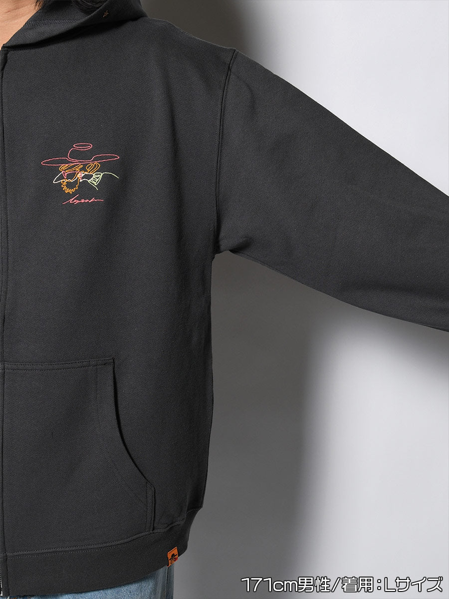 STUDS ICON ZIP PARKA -SUMI-