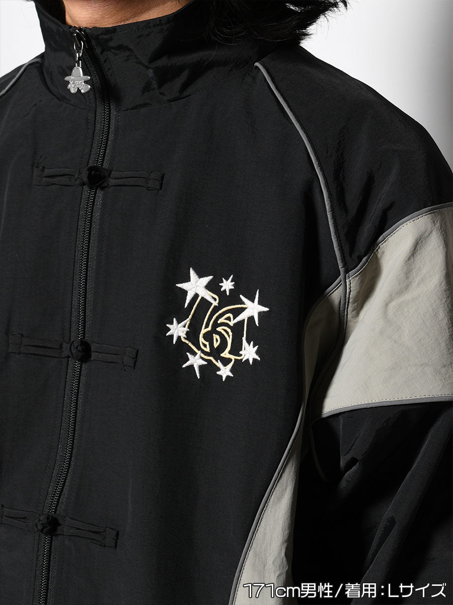 NYLON TRACK JKT -BLACK-