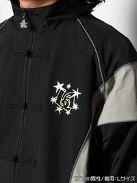 NYLON TRACK JKT -BLACK-